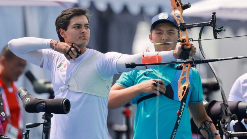 Esperanza de medalla para México; Matías Grande avanza a octavos de final en tiro con arco