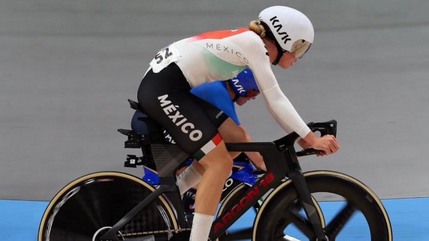 Fue todo para México, Victoria Velasco queda lejos de medallas en la final de ciclismo en pista