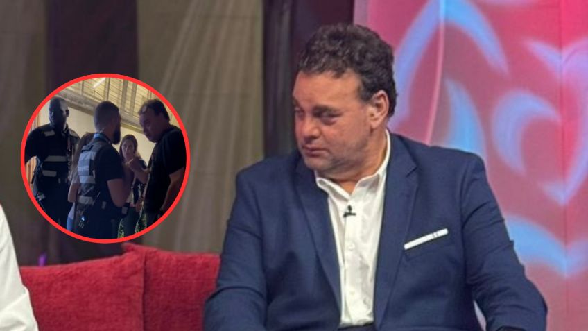 David Faitelson es captado peleándose con el staff y seguridad de los Juegos Olímpicos | VIDEO