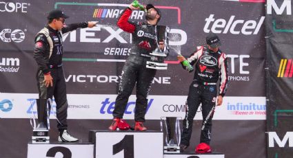 Marco Marín, piloto de Alessandros Racing, se lleva la victoria en la NASCAR Challenge