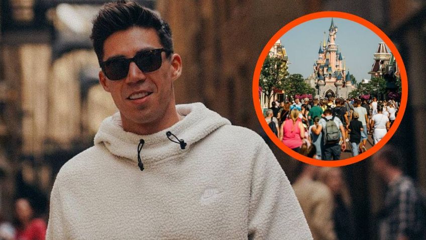 ¿Se olvidó de Televisa? Daniel Corral presume vacaciones en Disneyland París junto a su familia