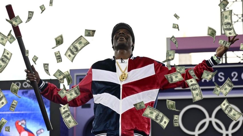 El MILLONARIO pago que recibió Snoop Dogg por asistir a los Juegos Olímpicos