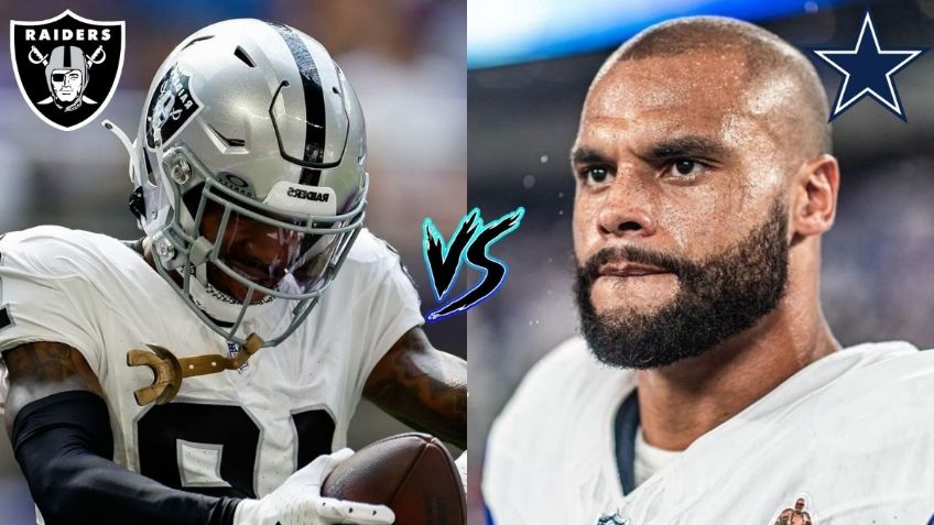 Dallas Cowboys vs Las Vegas Raiders: Cómo y dónde ver EN VIVO el juego de pretemporada de la NFL