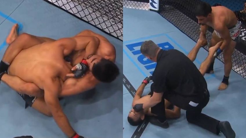 Jesús Aguilar hace historia en la UFC 305 tras desmayar a su rival con tremenda guillotina | VIDEO