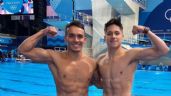 Foto ilustrativa de la nota titulada Osmar Olvera y Juan Celaya ganan plata en clavados sincronizados de trampolín 3 metros