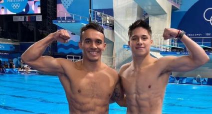 Osmar Olvera y Juan Celaya ganan plata en clavados sincronizados de trampolín 3 metros