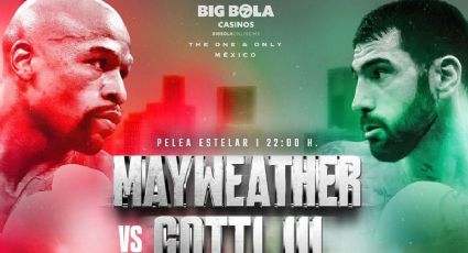 ¿Cuándo y dónde ver en México la pelea de Floyd Mayweather vs John Gotti?