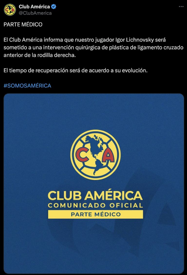 X: @ClubAmerica