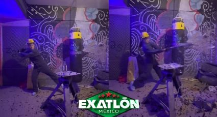 Exatlón México: Mati Álvarez y Evelyn Guijarro destruyen habitación y lo presumen en video