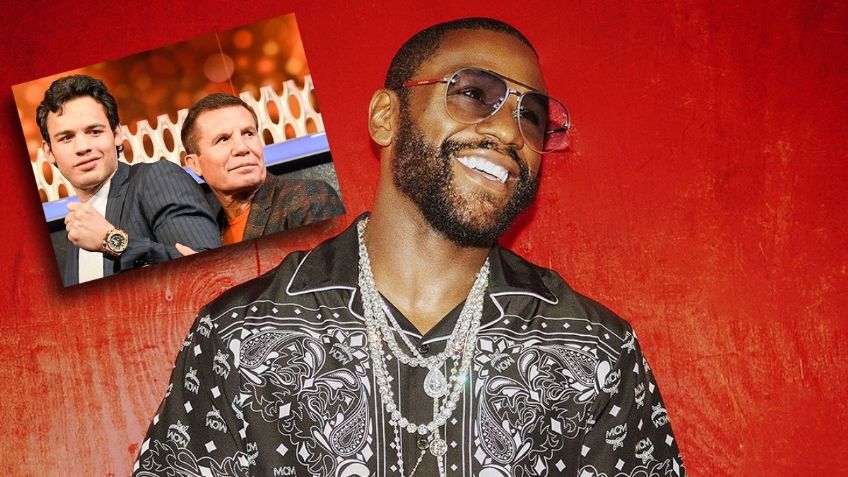 Floyd Mayweather se burla de Julio César Chávez y su hijo; asegura que les ganaría sin manos