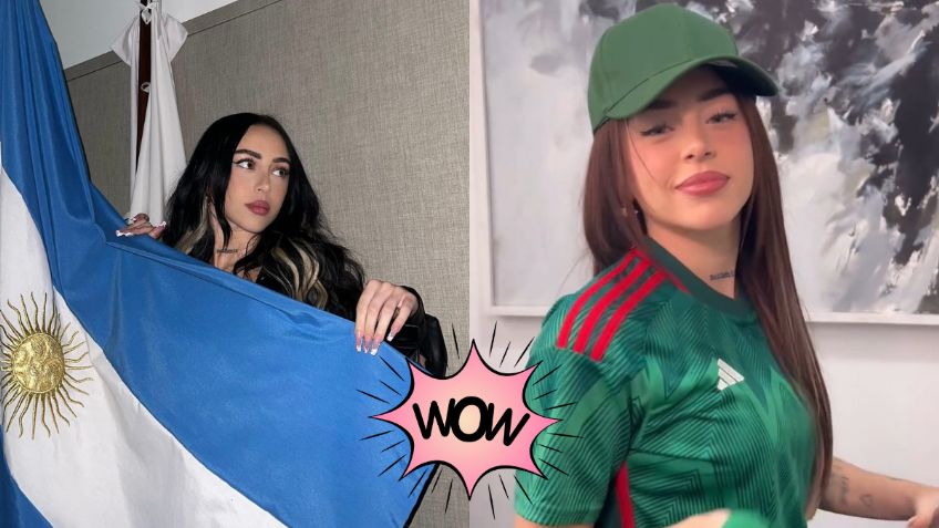 La sorprendente acción que Nicki Nicole tuvo con la camiseta de la Selección Mexicana