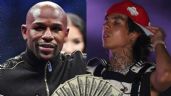 Foto ilustrativa de la nota titulada ¿Cuánto cobra Natanael Cano por concierto? La MILLONARIA cifra que le habría pagado Floyd Mayweather