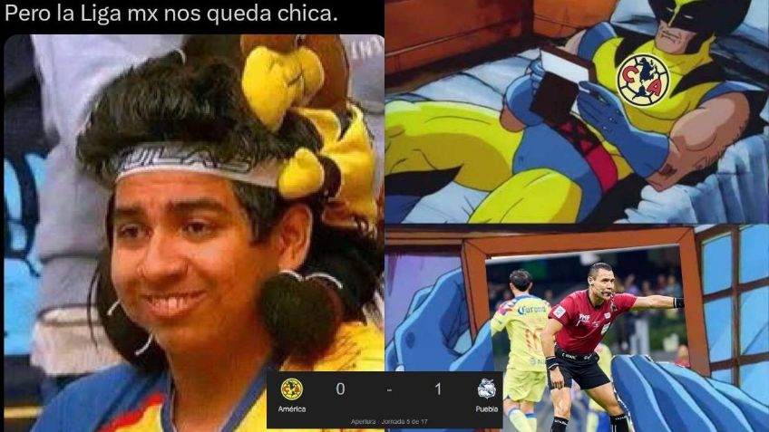 Los memes se BURLAN del América tras su humillante derrota contra Puebla