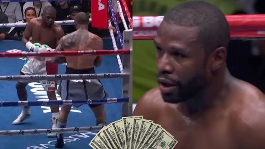 La MILLONARIA fortuna que ganó Floyd Mayweather por su pelea en México contra John Gotti