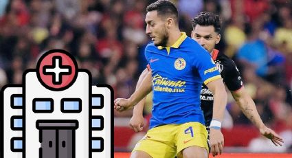 Sebastián Cáceres sufre terrible lesión y es hospitalizado tras la derrota de América ante Puebla