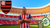 Foto ilustrativa de la nota titulada El MILLONARIO sueldo que tendría Piojo Alvarado en el Flamengo si deja a las Chivas