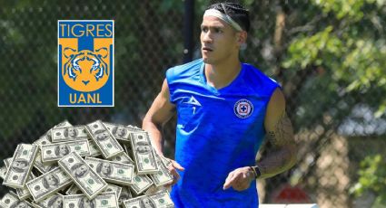 Cruz Azul rompió el mercado; la MILLONARIA fortuna que pagó Tigres por el fichaje de Uriel Antuna