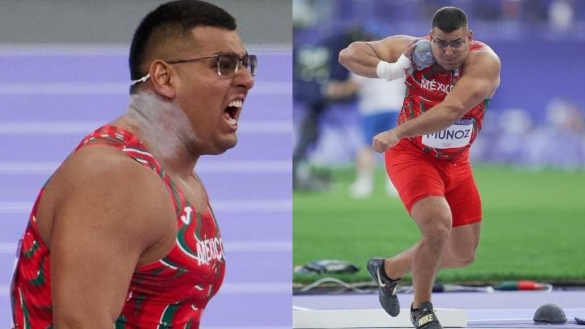 Uziel Muñoz logra resultado histórico en lanzamiento de bala, pero queda fuera del podio
