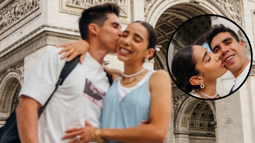 Daniel Corral presume junto a Antonieta Gaxiola romántico momento en París | FOTOS