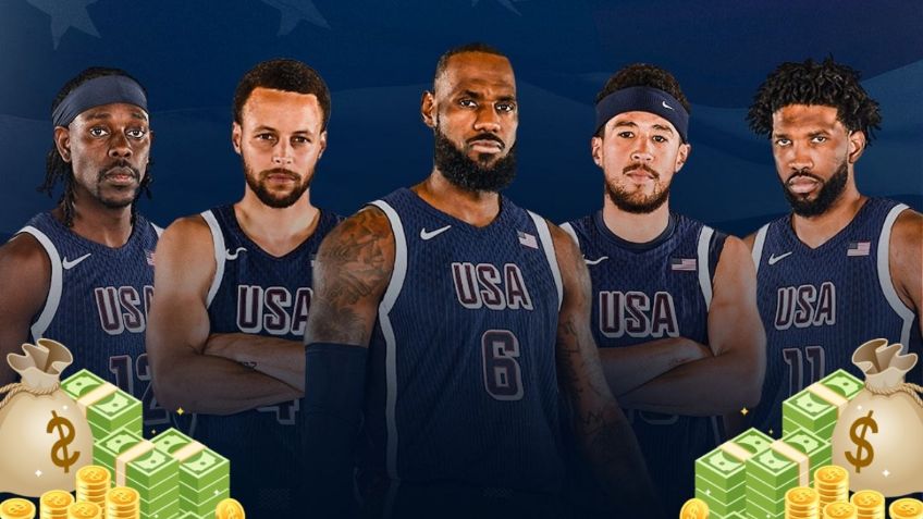 ¿LeBron James, Curry o Durant? Este es el jugador del Dream Team que más gana en París