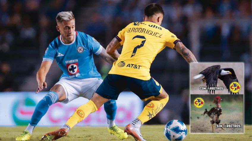 Los memes se BURLAN del América tras su humillante derrota con Cruz Azul