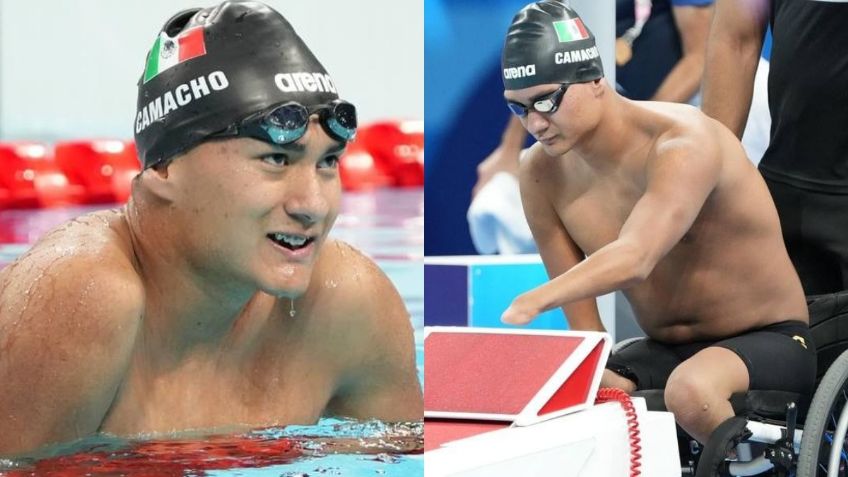 Orgullo mexicano; Ángel de Jesús Camacho consigue su segunda medalla de natación en Paralímpicos