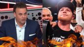 Foto ilustrativa de la nota titulada David Faitelson ARREMETE contra Canelo Álvarez tras su victoria sobre Edgar Berlanga