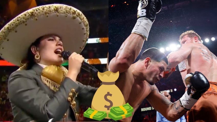 La enorme cifra que tendrá que pagar Camila Fernández por cantar mal el Himno en pelea de Canelo