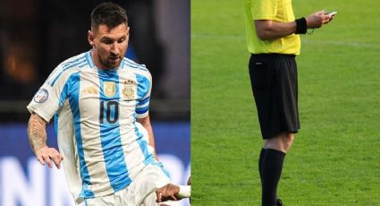 Árbitro confiesa haber ayudado a Messi para que jugara la Final de la Copa América