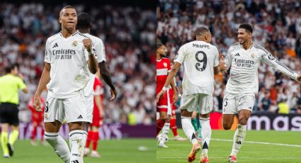 Así fue el estreno de Kylian Mbappé con el Real Madrid en la Champions League