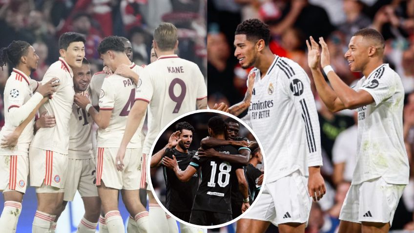 Real Madrid, Liverpool y Bayern se lucen con tremenda victoria en Jornada 1 de la Champions League