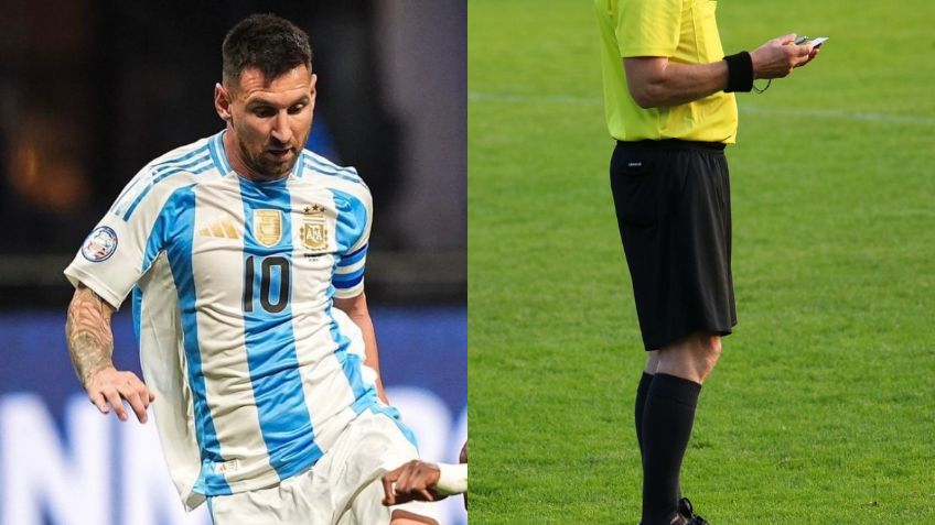 Árbitro confiesa haber ayudado a Messi para que jugara la Final de la Copa América