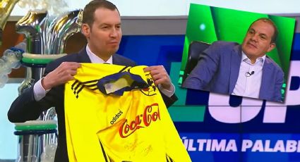 La vez que Cuauhtémoc Blanco le regaló en vivo a André Marín una camiseta del América