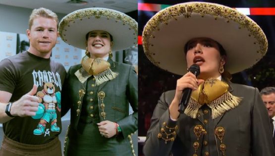 Camila Fernández confiesa por qué se equivocó al cantar el Himno Nacional en pelea de Canelo Álvarez