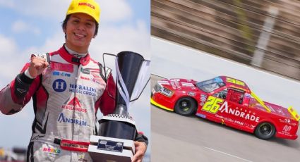 Helio Meza conquista el óvalo de Aguascalientes y gana la carrera de la Trucks México Series