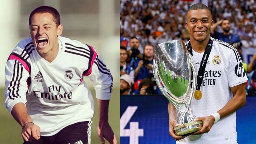 ¡Quiso seguir los pasos del mexicano! Mbappé iguala marca de Chicharito Hernández en el Real Madrid