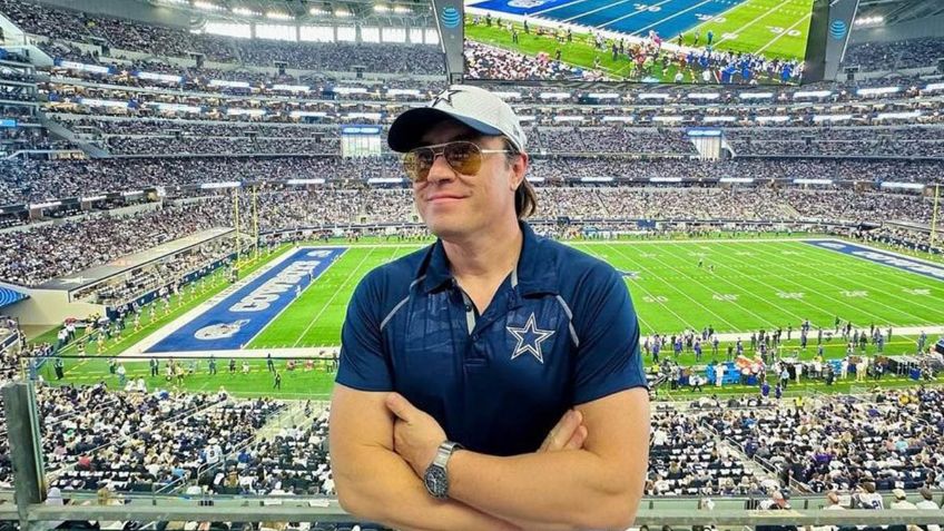 Antonio Rosique se olvida de Exatlón y presume apoyo a Dallas Cowboys desde el AT&T Stadium