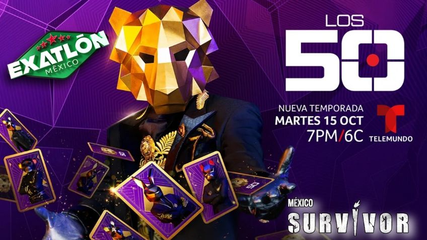 Las estrellas de Exatlón y Survivor México que se olvidaron de TV Azteca para estar en Los 50