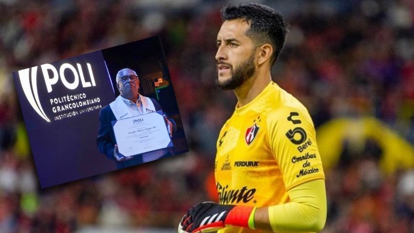 ¡No solo será futbolista! Camilo Vargas portero de Atlas se titula como periodista