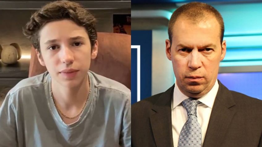 Hijo de André Marín revela en emotivo VIDEO que seguirá los pasos de su padre en el periodismo