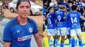 Foto ilustrativa de la nota titulada: Fanático de Cruz Azul rescata su auto entre los escombros que dejó el Huracán John en Acapulco