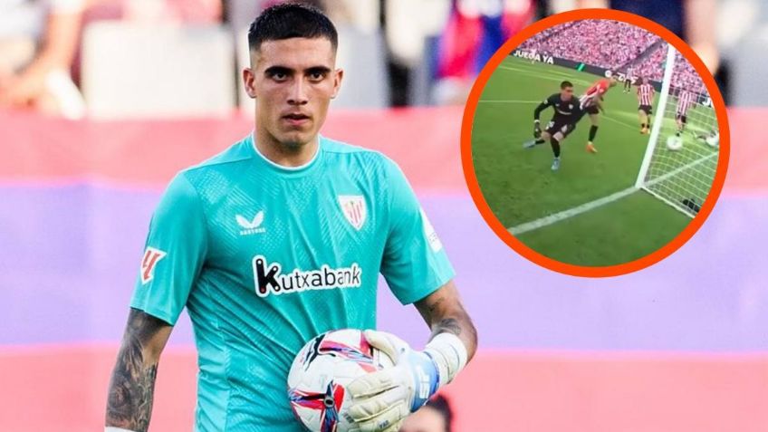 Así fue el autogol de Alex Padilla que provocó que el Athletic Club no se llevara la victoria