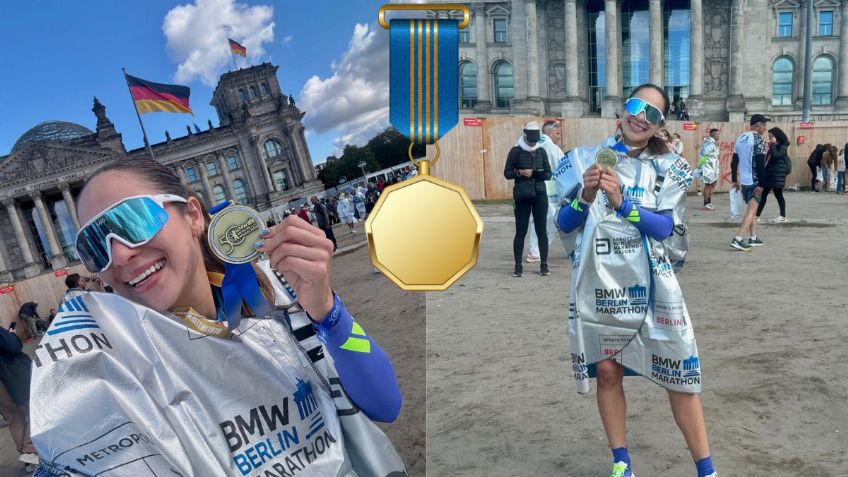 Exatlón México: Evelyn Guijarro presume medalla desde Alemania tras correr maratón