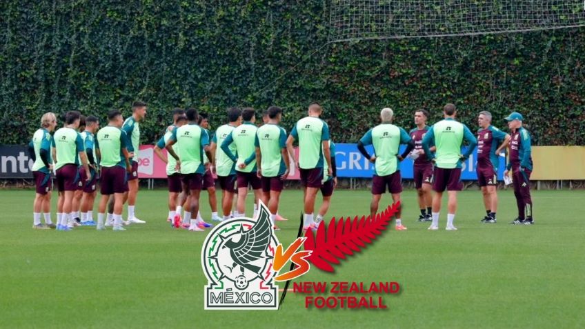 El posible 11 inicial de la Selección Mexicana para el partido ante Nueva Zelanda