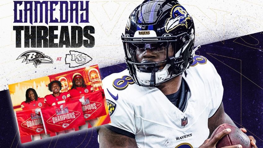 Kansas City Chiefs vs Baltimore Ravens: Cuándo y dónde ver EN VIVO el primer partido de la NFL