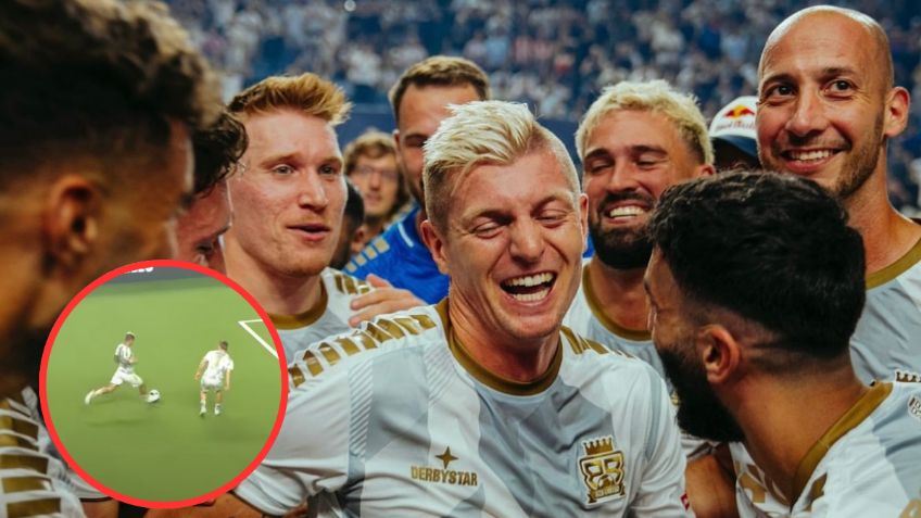 ¡Toni Kroos regresa a la canchas! El alemán se estrena en The Icon League con tremenda goliza