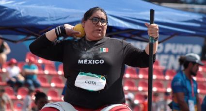 ¡Plata para México! Gilda Cota se sube al podio en la prueba de Impulso de Bala