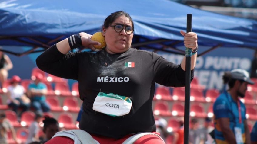 ¡Plata para México! Gilda Cota se sube al podio en la prueba de Impulso de Bala