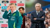 Foto ilustrativa de la nota titulada Javier Aguirre se rinde ante Carlo Ancelotti y le manda emotivo mensaje en su visita a México