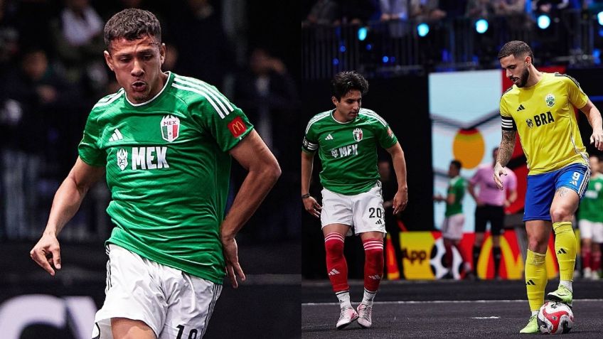 México no puede ante Brasil y cae en las semifinales de la Kings World Cup Nations